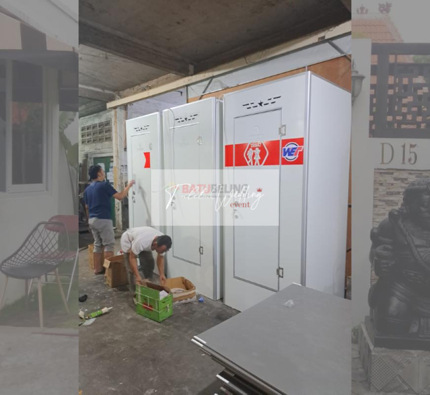 Rental & Jual Toilet Portabel PVC Palu